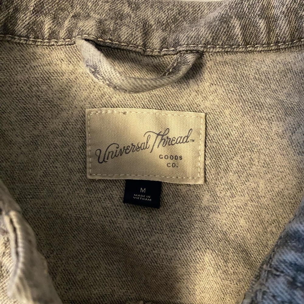 Gray Denim Jacket - Picture 2 of 4